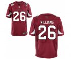 Men's Nike Arizona Cardinals #26 Brandon Williams Elite Red Team Color NFL Jersey