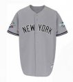 kids New York Yankees #33 Swisher gray Jersey w2009 World Series