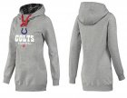 Women Indianapolis Colts Logo Pullover Hoodie-113