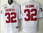 NCAA Oklahoma sooners #32 Perine white jerseys