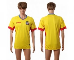 Romania Blank Home Soccer Country Jersey