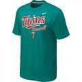 Nike MLB Minnesota Twins 2014 Home Practice T-Shirt - Green