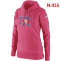 Women New York Giants Heart & Soul Pullover Hoodie pink