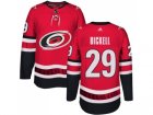 Men Adidas Carolina Hurricanes #29 Bryan Bickell Authentic Red Home NHL Jersey
