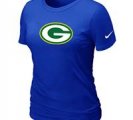 Women Green Bay Packers Blue T-Shirts