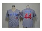 mlb jerseys chicago cubs #44 rizzo grey