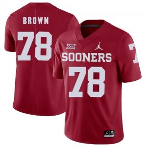 Oklahoma Sooners #78 Orlando Brown Red College Football Jersey