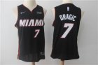 Heat #7 Goran Dragic Black Nike Authentic Jersey