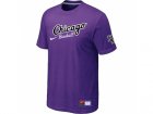 Chicago White Sox Nike Away Practice T-Shirt Purple