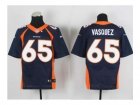 Nike jerseys denver broncos #65 vasquez blue[new Elite][vasquez]