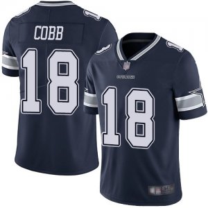 Nike Cowboys #18 Randall Cobb Navy Vapor Untouchable Limited Jersey