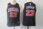 Bulls #23 Michael Jordan Black Youth Nike Swingman Jersey