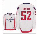 nhl washington capital #52 green white