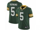 Mens Nike Green Bay Packers #5 Paul Hornung Vapor Untouchable Limited Green Team Color NFL Jersey