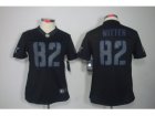 Nike Women Dallas Cowboys #82 Jason Witten black jerseys[impact limited]