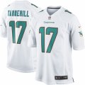 Mens Nike Miami Dolphins #17 Ryan Tannehill Game White NFL Jersey