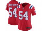 Women Nike New England Patriots #54 Dont'a Hightower Vapor Untouchable Limited Red Alternate NFL Jersey