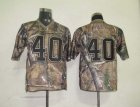 Cleveland Browns #40 Hillis Camo[kids]