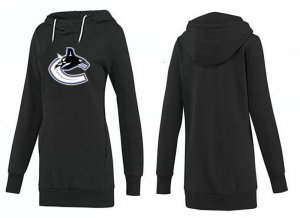 NHL Women Vancouver Canucks Logo Pullover Hoodie 13