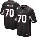 Mens Nike Arizona Cardinals #70 Bobby Massie Game Black Alternate NFL Jersey