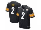 Nike Pittsburgh Steelers #2 vick black jerseys[Elite]