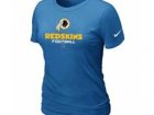 Women Washington RedSkins L.blue T-Shirt