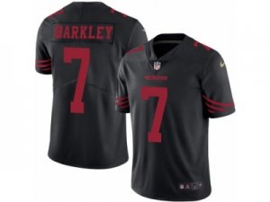 Mens Nike San Francisco 49ers #7 Matt Barkley Limited Black Rush NFL Jersey