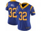Women Nike Los Angeles Rams #32 Troy Hill Vapor Untouchable Limited Royal Blue Alternate NFL Jersey