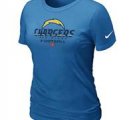 Women San Diego Charger L.blue T-Shirt