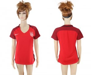 2017-18 USA Away Women Soccer Jersey