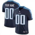 Mens Nike Tennessee Titans Customized Navy Blue Alternate Vapor Untouchable Limited Player NFL Jersey