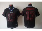 Nike NFL Buffalo Bills #13 Steve Johnson Lights Out Black Elite Jerseys