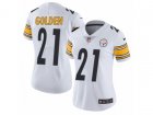 Women Nike Pittsburgh Steelers #21 Robert Golden Vapor Untouchable Limited White NFL Jersey