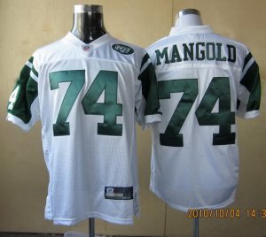 new york jets #74 mangold white