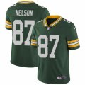 Mens Nike Green Bay Packers #87 Jordy Nelson Vapor Untouchable Limited Green Team Color NFL Jersey