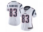 Women Nike New England Patriots #83 Lavelle Hawkins Vapor Untouchable Limited White NFL Jersey