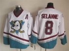 NHL Anaheim Ducks #8 Teemu Selanne white jerseys restore ancient ways