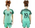 Womens Portugal #19 Eliseu Away Soccer Country Jersey