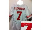 Nike San Francisco 49ers #7 Colin Kaepernick white Jerseys(Signed Elite)