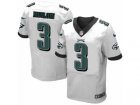 Mens Nike Philadelphia Eagles #3 Matt McGloin Elite White NFL Jersey