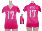 Nike Women San Diego Chargers #17 Philip Rivers pink jerseys[draft him ii top]
