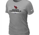 Women Arizona Cardicals Light Grey T-Shirt