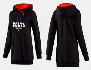 Women Indianapolis Colts Logo Pullover Hoodie-111