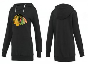 NHL Women Chicago Blackhawks Logo Pullover Hoodie 30