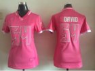 2015 women Nike Tampa Bay Buccaneers #54 Drvid pink jerseys