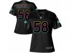 Women Nike New York Jets #58 Darron Lee Game Black Fashion NFL Jersey
