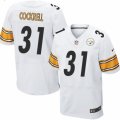 Mens Nike Pittsburgh Steelers #31 Ross Cockrell Elite White NFL Jersey