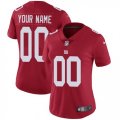 Womens Nike New York Giants Customized Red Alternate Vapor Untouchable Limited Player NFL Jersey