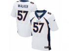 Mens Nike Denver Broncos #57 Demarcus Walker Elite White NFL Jersey