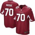 Mens Nike Arizona Cardinals #70 Bobby Massie Game Red Team Color NFL Jersey